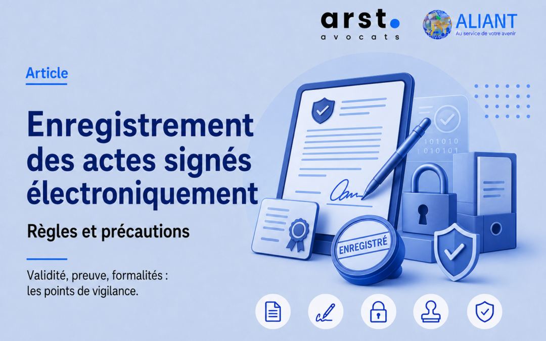 Registration of electronically signed documents