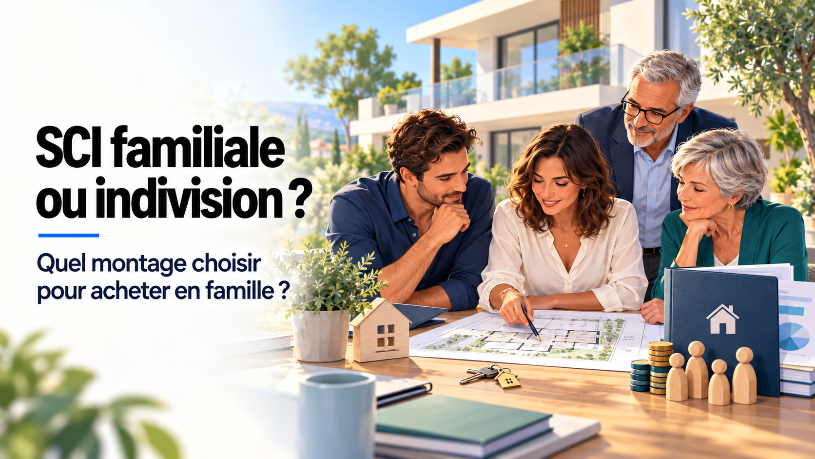Family SCI or joint ownership to make a real estate purchase as a family