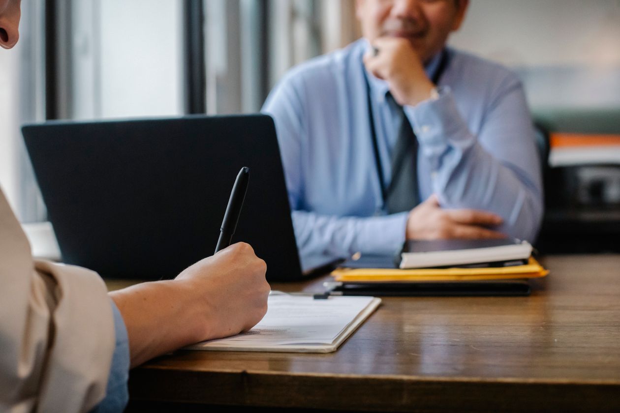 Meeting between a manager and their advisor to discuss a specific matter